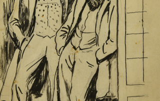 ricard-opisso-sala_pere-romeu-y-picasso-en-la-puerta-dels-quatre-gats