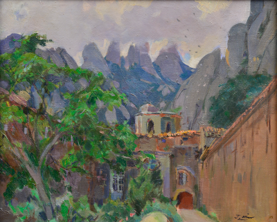 joaquim-mir-i-trinxet_vista-de-montserrat