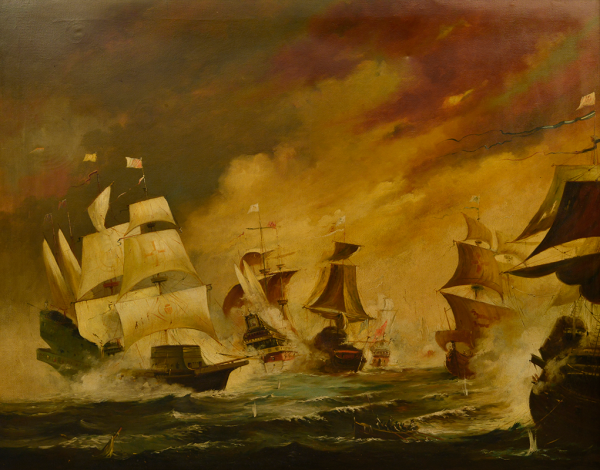 escuela-europea-del-siglo-xx-_batalla-naval