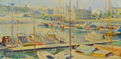 josep-serra-llimona_puerto-de-barcelona