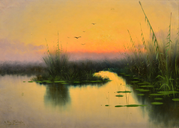 arcadi-mas-i-fondevila_puesta-del-sol-en-la-laguna